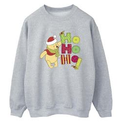 Disney - Sweat HO HO HO - Femme (Gris chiné)