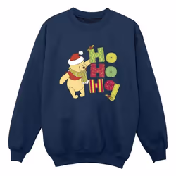 Disney - Sweat HO HO HO - Garçon (Bleu marine)