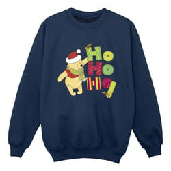 Disney - Sweat HO HO HO - Garçon (Bleu marine)
