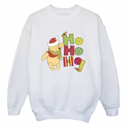 Disney - Sweat HO HO HO - Garçon (Blanc)