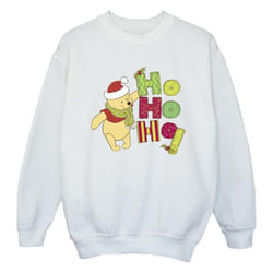Disney - Sweat HO HO HO - Fille (Blanc)