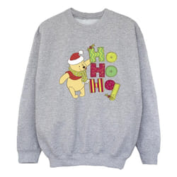 Disney - Sweat HO HO HO - Fille (Gris chiné)