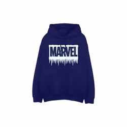 Marvel - Sweat à capuche - Homme (Bleu marine)