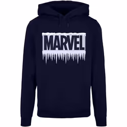 Marvel - Sweat à capuche - Femme (Bleu marine)