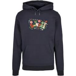 Elf - Sweat à capuche FA LA LA - Femme (Bleu marine)