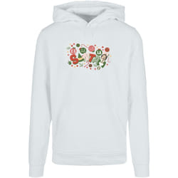 Elf - Sweat à capuche FA LA LA - Femme (Blanc)