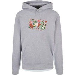 Elf - Sweat à capuche FA LA LA - Femme (Gris chiné)