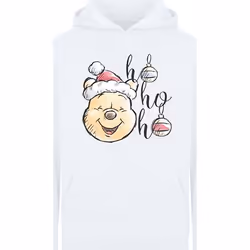 Disney - Sweat à capuche HO HO HO - Femme (Blanc)