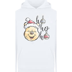 Disney - Sweat à capuche HO HO HO - Femme (Blanc)