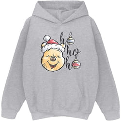 Disney - Sweat à capuche HO HO HO - Femme (Gris chiné)