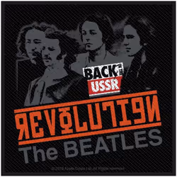 The Beatles - Écusson REVOLUTION - Taille unique (Noir / Gris / Rouge)