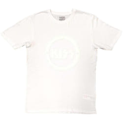 Kiss - T-shirt - Adulte (Blanc)