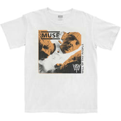 Muse - T-shirt WILL OF THE PEOPLE - Adulte (Blanc)