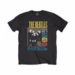 The Beatles - T-shirt IMPERIAL BALLROOM - Adulte (Noir)
