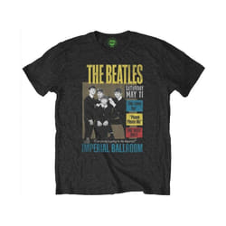 The Beatles - T-shirt IMPERIAL BALLROOM - Adulte (Noir)