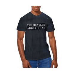 The Beatles - T-shirt ABBEY ROAD - Adulte (Noir)