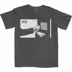 Muse - T-shirt SHIFTING - Adulte (Gris charbon)