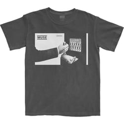 Muse - T-shirt SHIFTING - Adulte (Gris charbon)