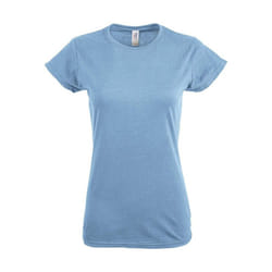 Gildan - T-shirt SOFTSTYLE - Femme (Bleu saphir)