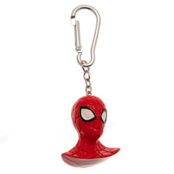 Spider-Man - Porte-clés - Taille 45 mm x 35 mm x 10 mm (Rouge / Blanc)