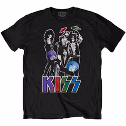 Kiss - T-shirt - Adulte (Noir)