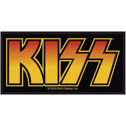 Kiss - Écusson - Taille unique (Noir / Jaune)
