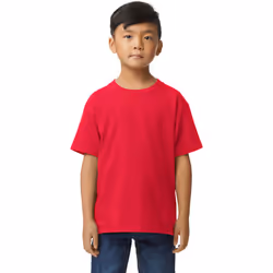 Gildan - T-shirt SOFTSTYLE - Enfant (Rouge)