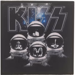 Kiss - Écusson - Taille unique (Noir)