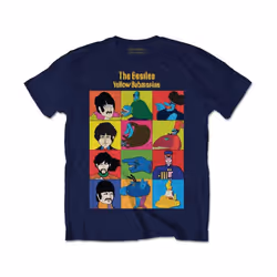 The Beatles - T-shirt SUBMARINE - Enfant (Bleu marine)
