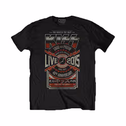 Kiss - T-shirt JAPAN LIVE - Adulte (Noir)