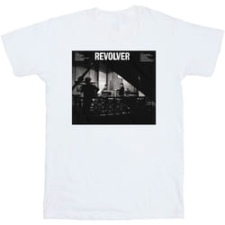 The Beatles - T-shirt REVOLVER STUDIO - Adulte (Blanc)