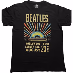 The Beatles - T-shirt HOLLYWOOD BOWL - Adulte (Noir)