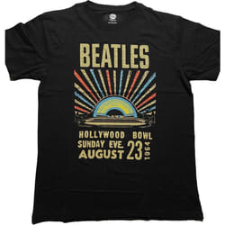 The Beatles - T-shirt HOLLYWOOD BOWL - Adulte (Noir)