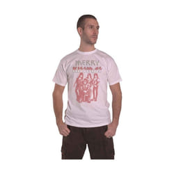 Kiss - T-shirt MERRY KISSMAS - Adulte (Blanc)