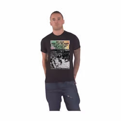 The Beatles - T-shirt ROOFTOP SONGS - Adulte (Noir)