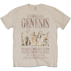 Genesis - T-shirt AN EVENING WITH - Adulte (Sable)