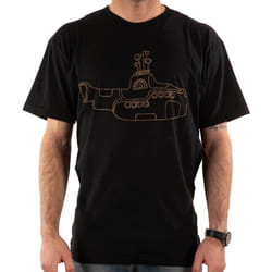 The Beatles - T-shirt YELLOW SUBMARINE - Adulte (Noir)
