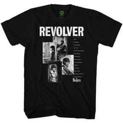 The Beatles - T-shirt REVOLVER - Adulte (Noir)