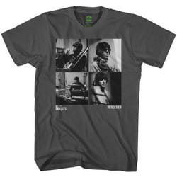 The Beatles - T-shirt REVOLVER - Adulte (Gris charbon)