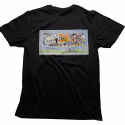 The Beatles - T-shirt ANTHOLOGY - Adulte (Noir)