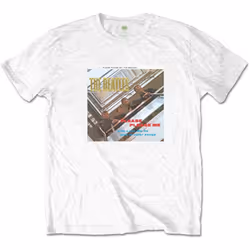 The Beatles - T-shirt PLEASE PLEASE ME - Adulte (Blanc)