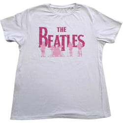 The Beatles - T-shirt - Adulte (Blanc)