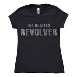 The Beatles - T-shirt REVOLVER - Femme (Noir)