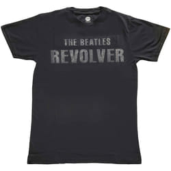 The Beatles - T-shirt REVOLVER - Adulte (Noir)