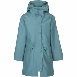 Trespass - Veste imperméable DRIZZLING - Fille (Vert sombre)
