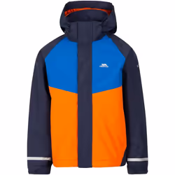 Trespass - Veste imperméable VALID - Enfant (Bleu marine)