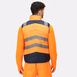 Regatta - Veste sans manches - Homme (Orange / Bleu marine)