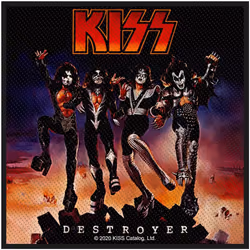 Kiss - Écusson DESTROYER - Taille unique (Noir / Rouge / Orange)