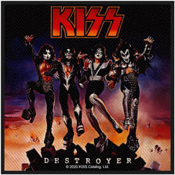 Kiss - Écusson DESTROYER - Taille unique (Noir / Rouge / Orange)
