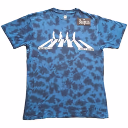 The Beatles - T-shirt - Adulte (Bleu)